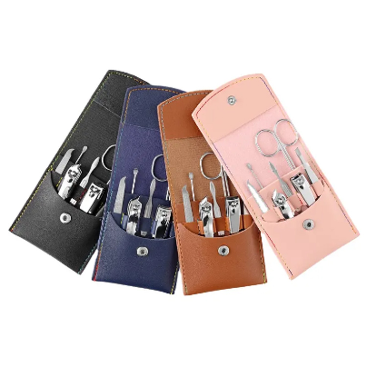 2024 Profesional Baru 7-Pieces Mini Manicure Set Kit Kit