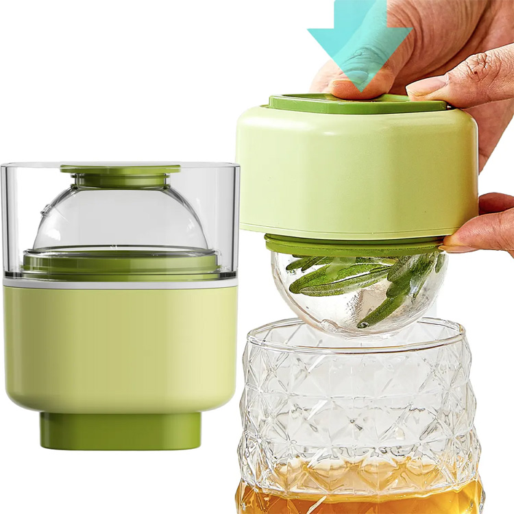 3d Ice Ball Cube Maker Silicone Ice Ball berbentuk acuan akhbar