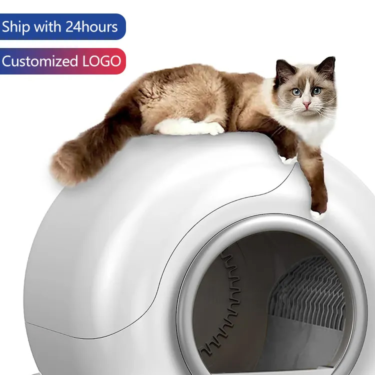 Kotak Kucing Automatik Kawalan Kotak Pembersih Sendiri