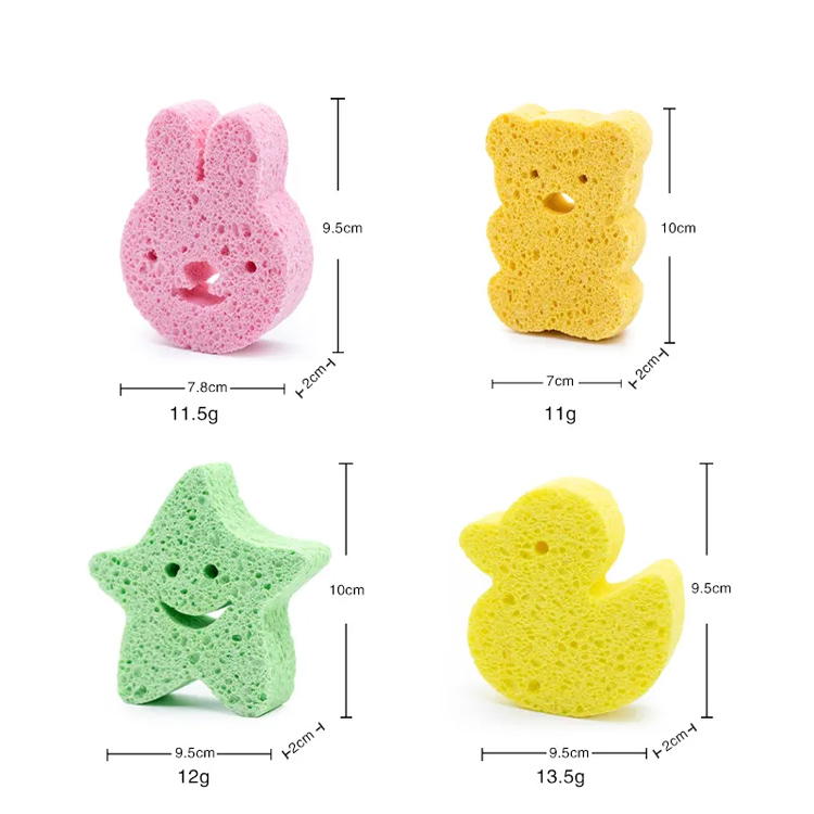 Bayi mandi basuh sponge tuala mandi buih kanak -kanak