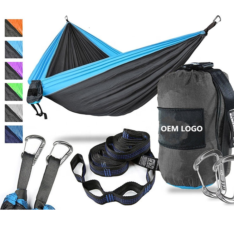 Backpacking Travel Double Parachute Camping Hammock
