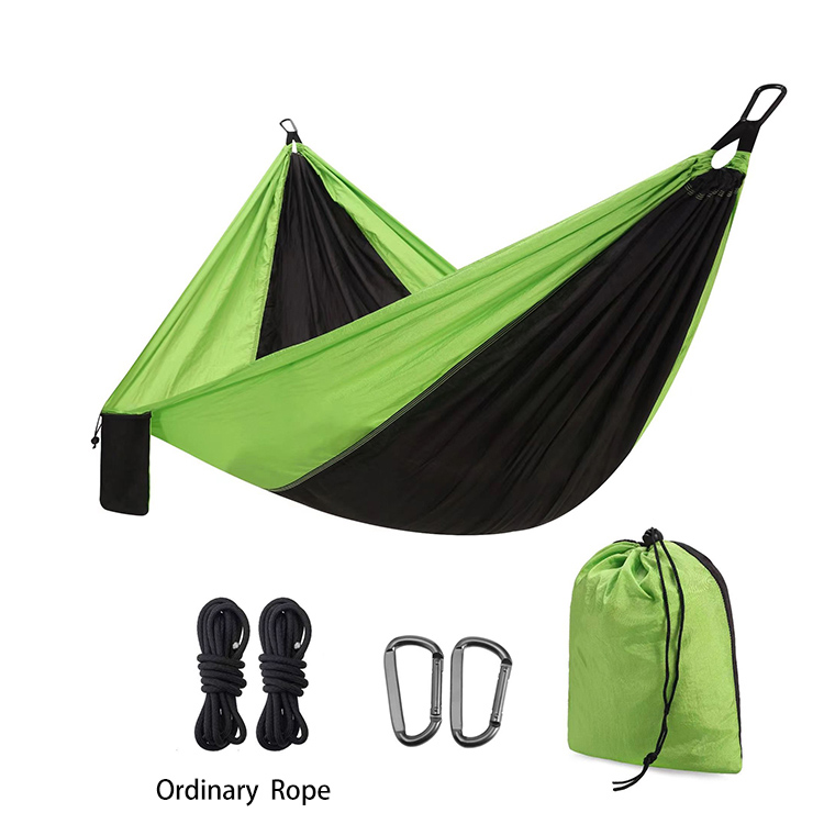 Berkhemah Hammock Portable Hammock Single Dalaman Luar