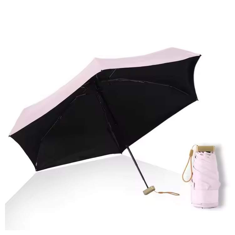 Umbrella Sunshine Capsule 2025 Ultra Mini 6 Folding Payung