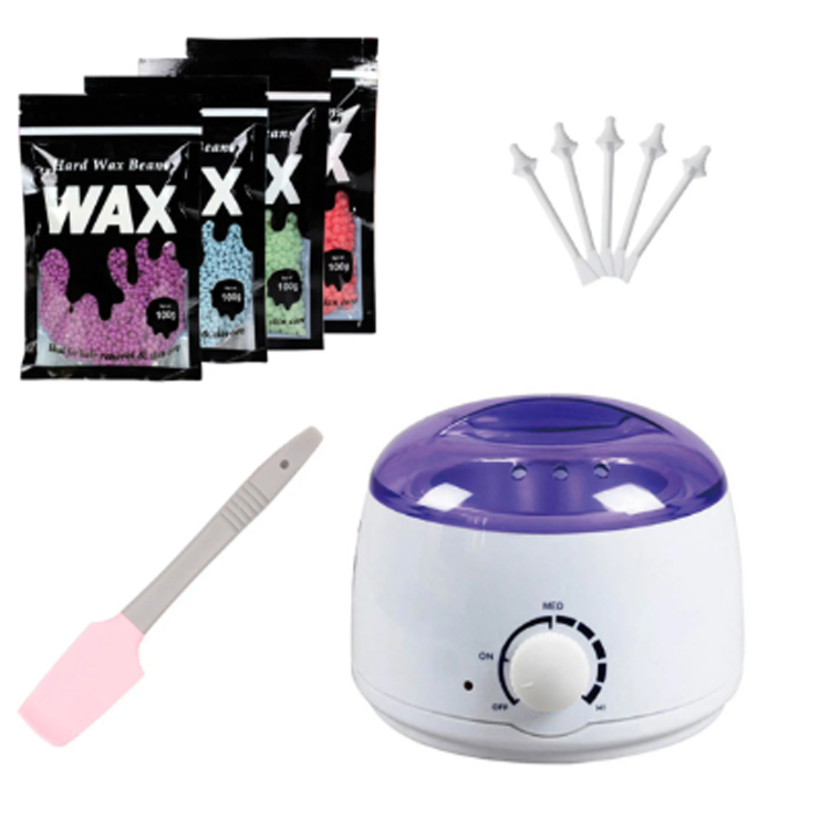 Kit lilin yang disesuaikan dengan cepat mencairkan set rambut lilin yang lebih panas