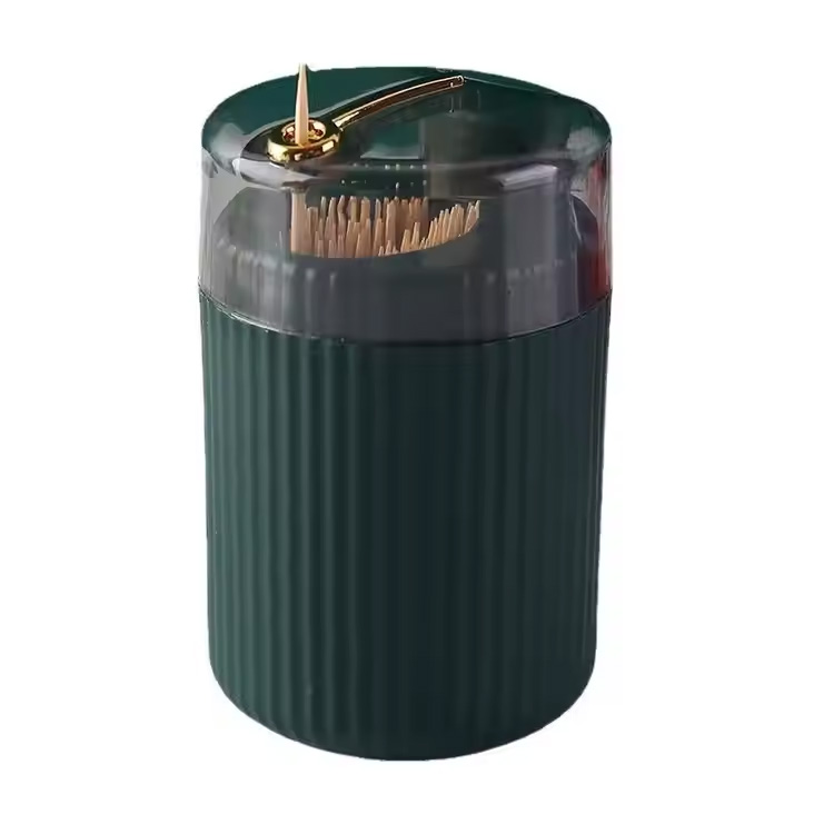 Dispenser Push-Type Storage Box Tusuk Penjanaan Topeng