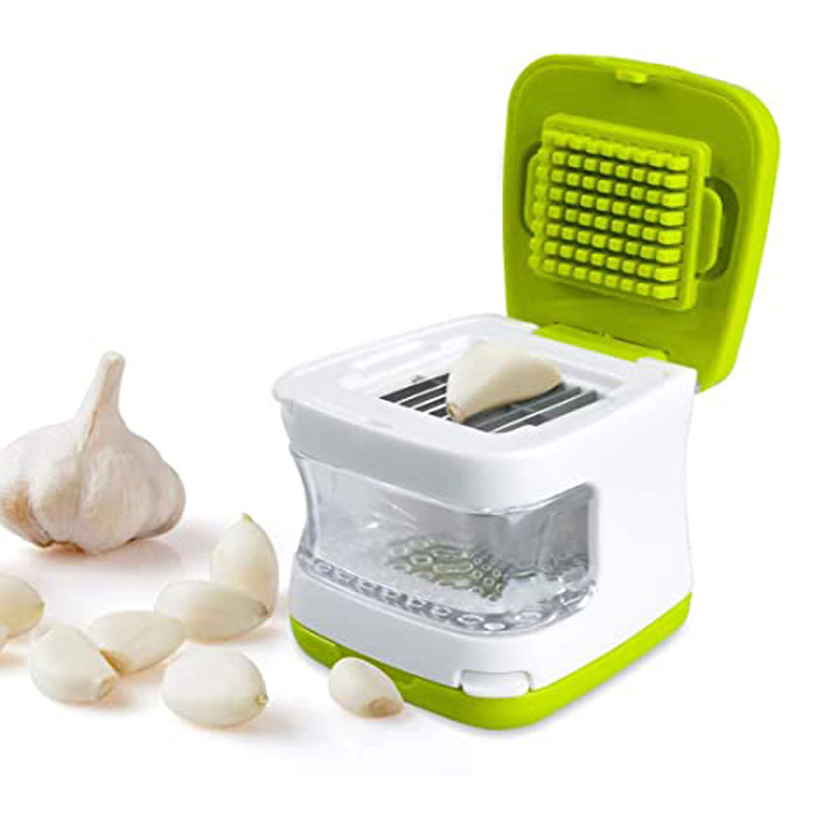 Mudah Dibersihkan Clove Cube Tool Kitchen Garlic Press