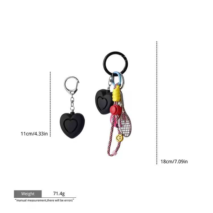 Pesona Beg Fungsian dengan Gaya Penggera Panik Keychain Selamat