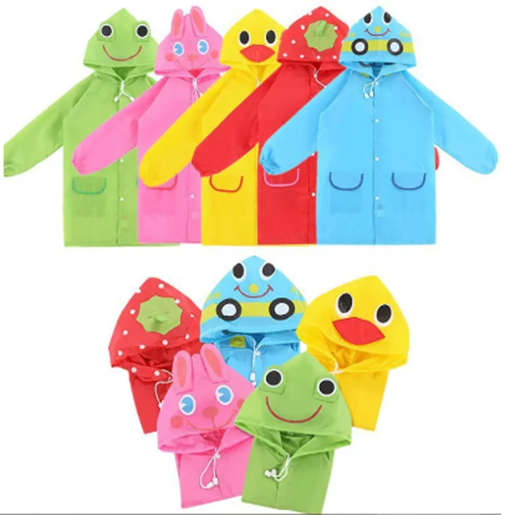 Jaket pakaian kanak -kanak kalis air kalis air yang funky