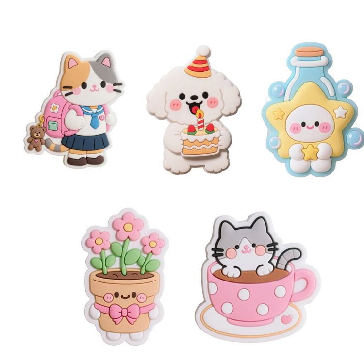 Hiasan Rumah Reka Bentuk Custom Reka Bentuk Khusus PVC Magnet