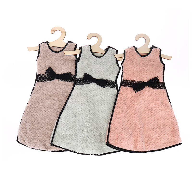 Tuala Tangan Gaya Skirt Mini Lace Bow Tie