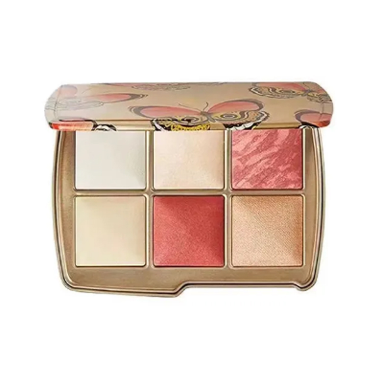 Solek 6 warna palet eyeshadow pigmen kalis air