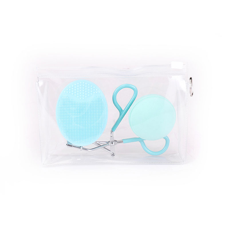 Alat Sapuan Makeup Marcarons Blender Eyelash Curler Facial Scrubber