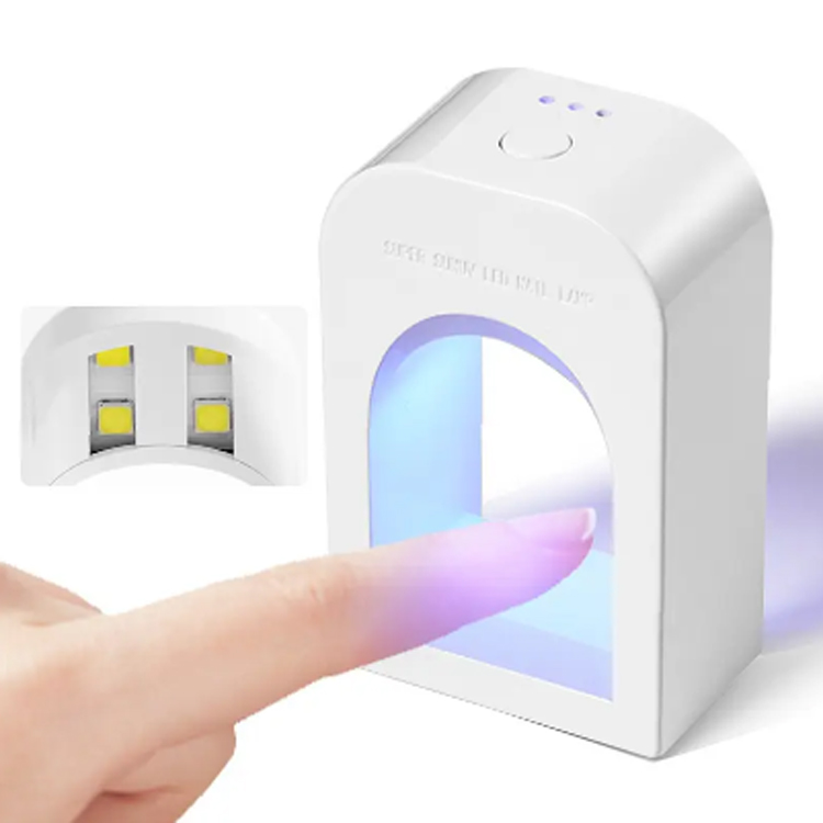 Mesin terapi pintu kuku mini menggilap gam gam penaik lampu pengering