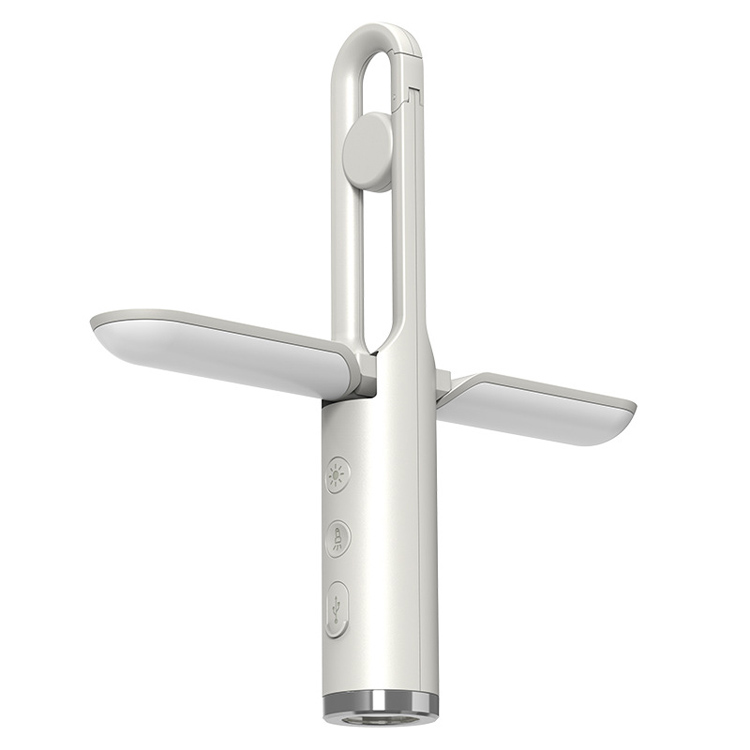 Lampu perkhemahan kalis air pelbagai fungsi boleh dicas semula