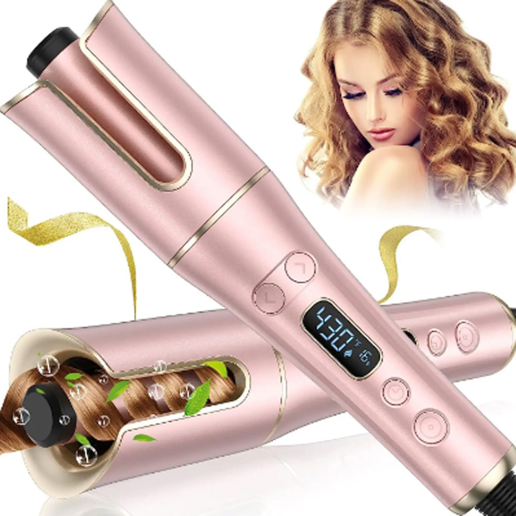 Reka bentuk baru Curler Rambut Berputar Automatik Disesuaikan