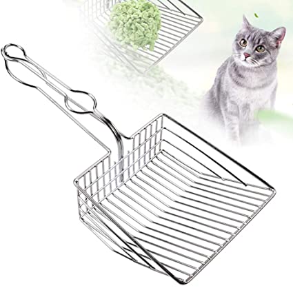 Scoop Cat Litter Sifter Metal Urine Non-Stick