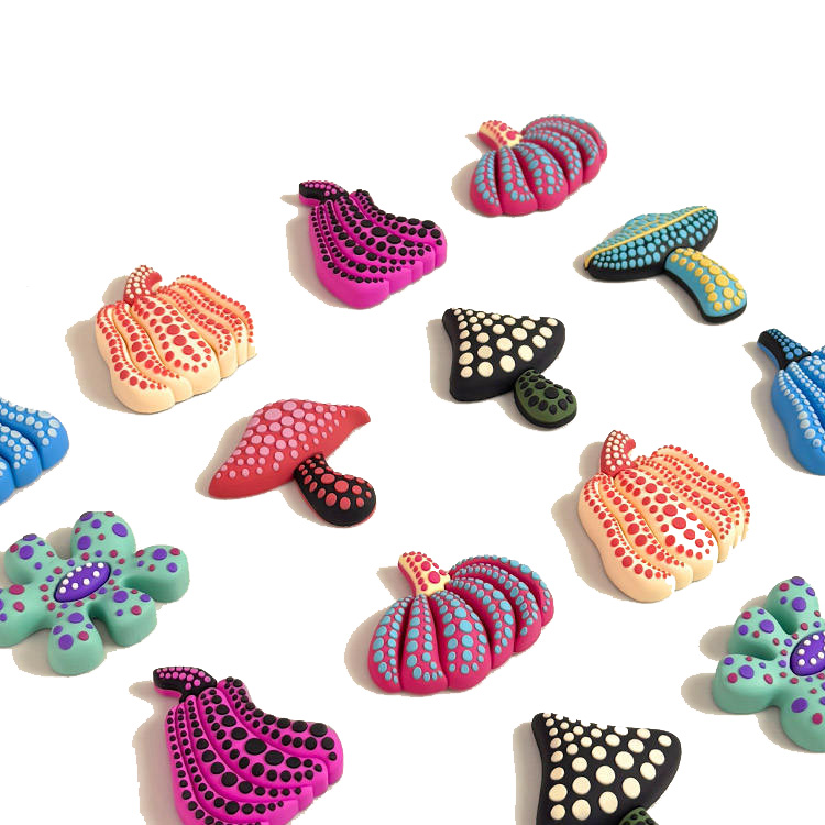 Peribadikan logo magnet peti sejuk PVC berkualiti tinggi