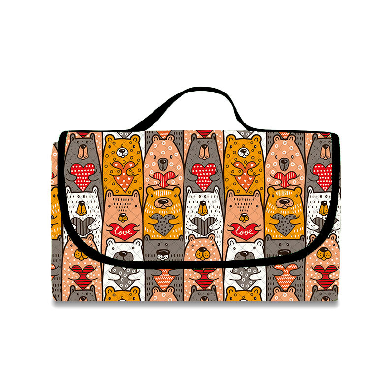 Permaidani Berkelah Roll Up Portable Camping Camping Piknic Mat