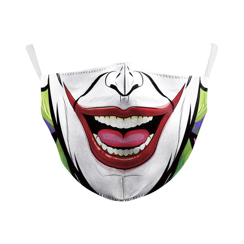 PM2.5 Cosplay Print Cover Mouth Face Washable