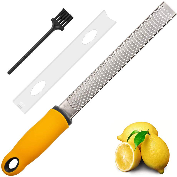 Sitrus Lemon Zester Keluli Tahan Karat Premium