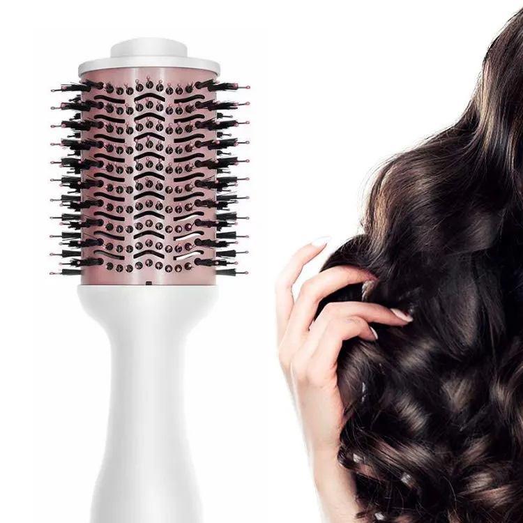 Profesional 1200W Rambut Pengering Berus Blower Ionic Sikat