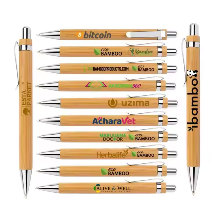 Hadiah Promosi Eco Pen Pen rendah Promosi Promosi Bambu