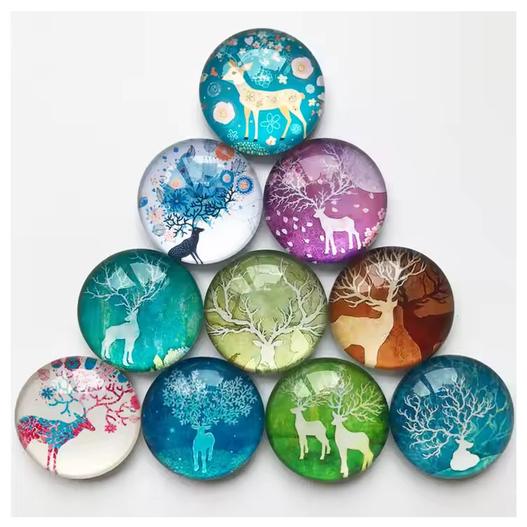 Pelekat getah dongeng rusa seni promosi hadiah peti sejuk magnet