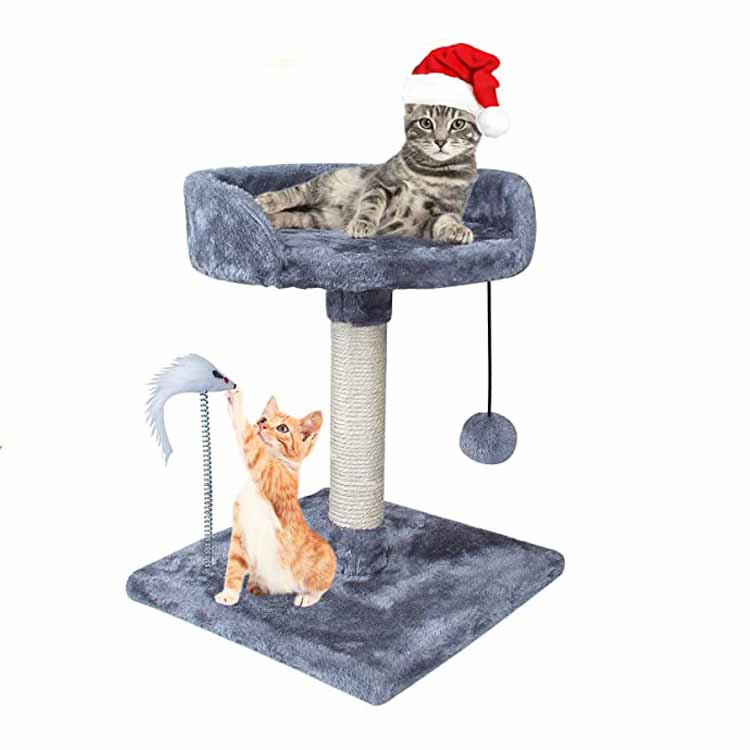 Sisal Climbing Scratcher Post Cat Activity Tower Tower